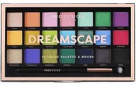 Lidschatten-Palette - Profusion Cosmetics Dreamscape 21 Shade Eyeshadow Palette & Brush 33.6 g