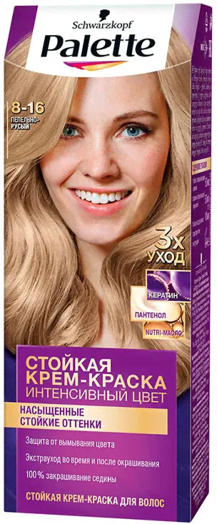 Palette Icc 8-16 пепельно-русый 100 мл
