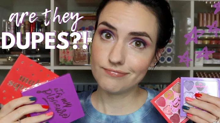 I Heart Revolution HEARTBREAKERS v. ColourPop Monochromatic Palettes | Review + Comparisons