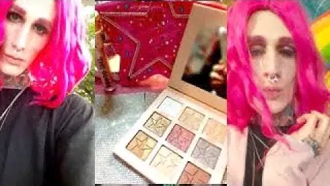 💗Killerrain Gold💗NEW 👅JEFFREE STAR MINI ORGY PALETTE, NEW ROSE SETTING POWER ,MOUTHFUL LIP GLOSS