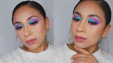 Soft and Easy Pastel Makeup look | Makeup Revolution Birds of Paradise palette
