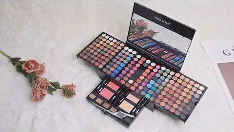 Miss Rose øjenskygge palette sæt - Blockbuster makeup palette - 180 farver