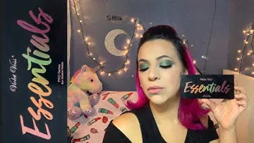 Emerald Smokey Eyes using the Essentials Palette