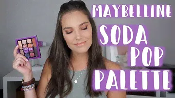 MAYBELLINE SODA POP PALETTE REVIEW & DEMO | Sarah Brithinee