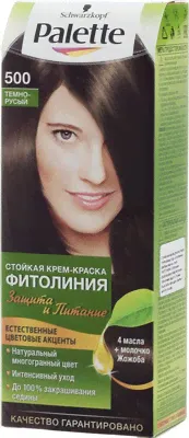 Крем-краска для волос Фитолиния (50 мл) - 6-0 Темно-Русый Palette