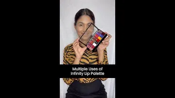 Multiple Uses of Infinity Lip Palette