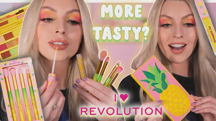 TASTY PINEAPPLE 🍍  Lets test the collection! // I Heart Revolution