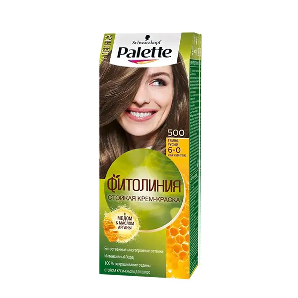 Palette Фитолиния 6-0 / 500 Тёмно русый