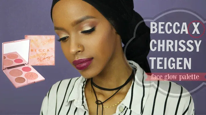 BECCA X CHRISSY TEIGEN GLOW FACE PALETTE: FIRST IMPRESSION, REVIEW, SWATCHES & DEMO