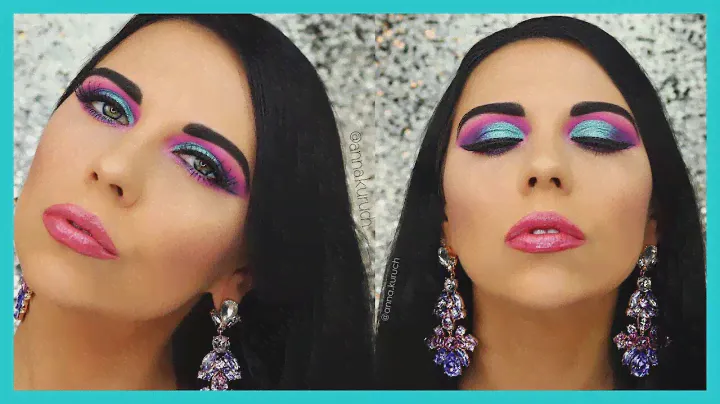 HUDA BEAUTY ELECTRIC OBSESSIONS PALETTE TUTORIAL