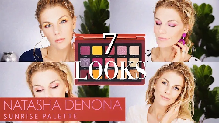 7 Wearable Looks | Natasha Denona Sunrise Palette