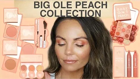 🍑NEW COLOURPOP BABY GOT PEACH ENTIRE COLLECTION REVIEW | 3 TUTORIALS | BABY GOT PEACH VS SWEET TALK