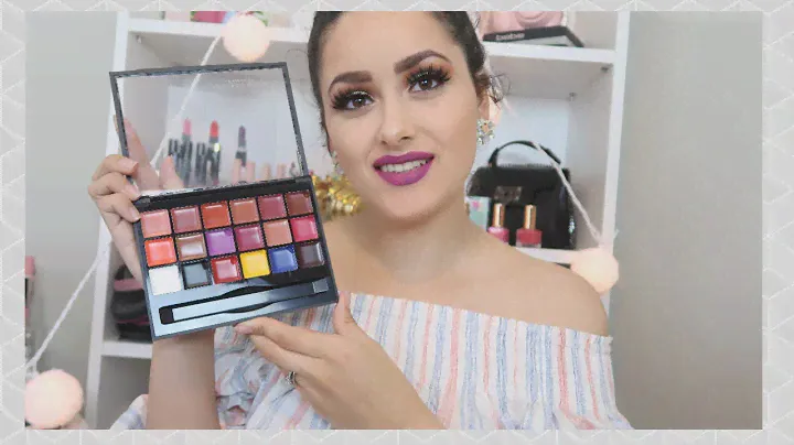 Mixing My Own Lip Colors With The Anastasia Beverly Hills Lip Palette