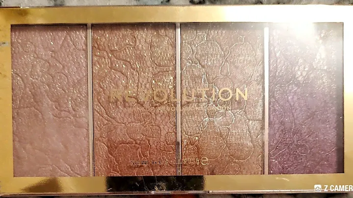 2 Reviews 1 Product Collab with SpaceCase Revolution Vintage Lace Blush Intense Dual Pigment Blusher