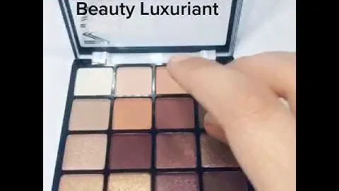 Eye shadows palette Beauty Luxuriant