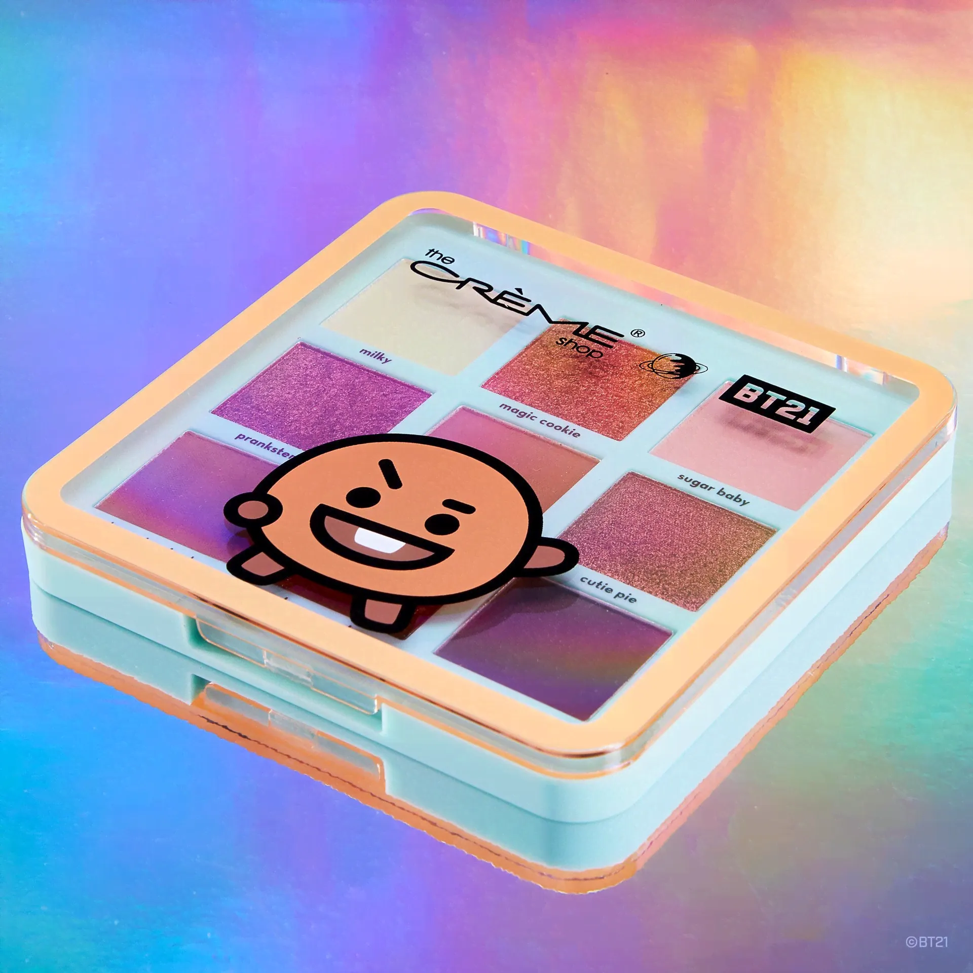 The Crème Shop | BT21: COCOA CRUNCH Eyeshadow Palette - SHOOKY