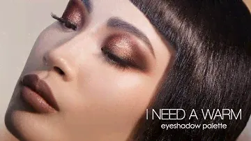Sparkling Smokey Glam Eye Look ft.  I NEED A WARM EYESHADOW PALETTE | Natasha Denona Makeup