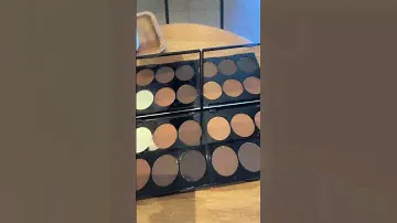 Maycheer 6 Colors Pressed Compact Powder Palette  Highlight and Contour Palette