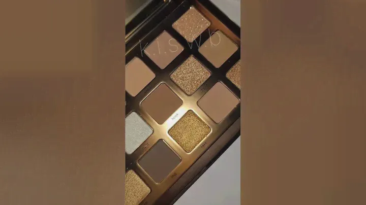 Natasha Denona Golden Eyeshadow Palette #makeup