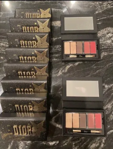 Dior Holiday 2019 Sparkling Couture Palette Satin Eyes Lips Essentials Limited