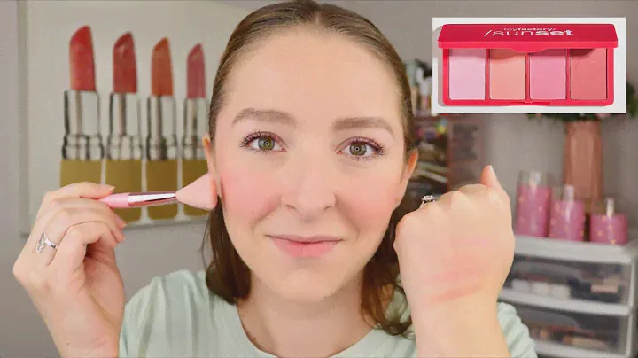 Toyfactory Sunset Squalane Blush Palette Swatches & Review