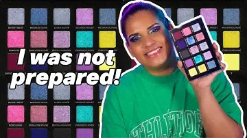 Adept Cosmetics Cyborg Choir - Swatches & 2 Eye Looks | SOLD OUT palette is it worth the wait?