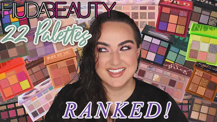 РЕЙТИНГ МОИХ ПАЛЕТОК HUDA BEAUTY ОТ ХУДШЕГО К ЛУЧШЕМУ! |Пэтти