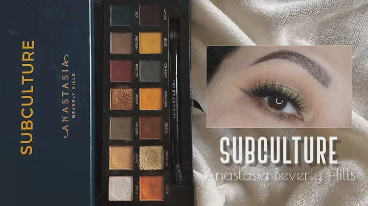 NEW YEAR / OLD MAKEUP TUTORIAL FT. ANASTASIA BEVERLY HILLS SUBCULTURE PALETTE