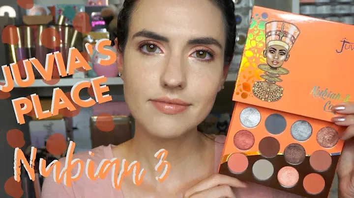 NEW Juvia's Place Nubian 3 Coral Palette | Swatches + Coral Eyeshadow Tutorial