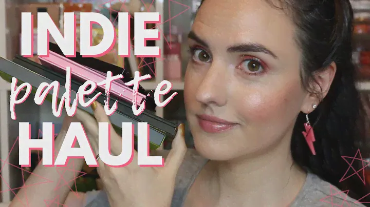 Indie Palette HAUL! Kaleidos Flower Punk, ItsBel + HipDot | Swatches, FIrst Impressions + Tutorial