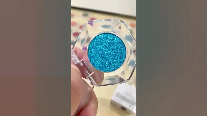 Multichrome Single eyeshadow--blue #makeup #eyeshadow#short #multichromeeyeshadow
