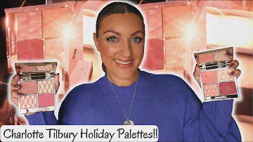 NEW CHARLOTTE TILBURY FACE PALETTES | Charlotte Tilbury Holiday 2022