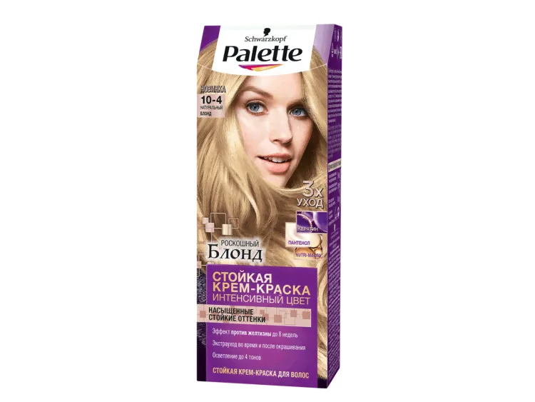 PALETTE 10-4 Натур блондин--0