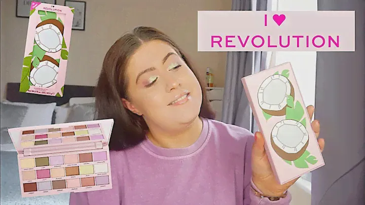 I HEART REVOLUTION TASTY COCONUT PALETTE/ FIRST IMPRESSIONS & TUTORIAL