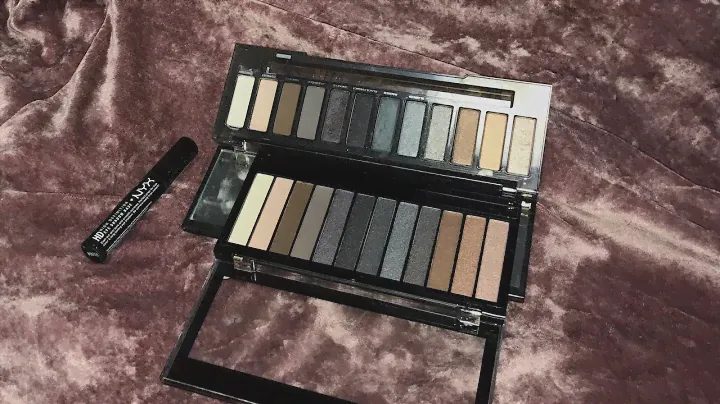 Бюджетный аналог  Urban Decay Naked Smoky за 4,5$: свотчи
