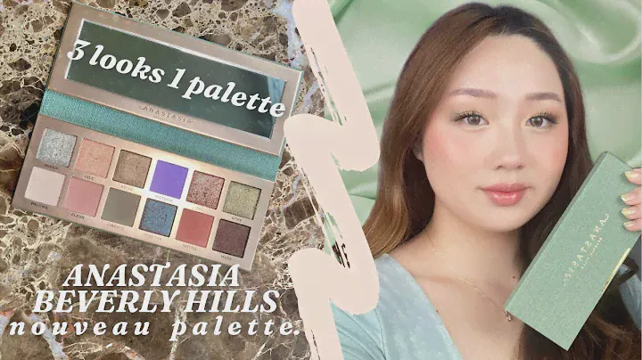 *NEW* ABH NOUVEAU PALETTE 🌿 | 3 Looks, Swatches, & Review | Stacy Chen