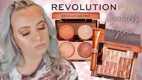 Обзор и образцы коллекции NEW REVOLUTION PRO GODDESS GLOW | Клэр Уолч