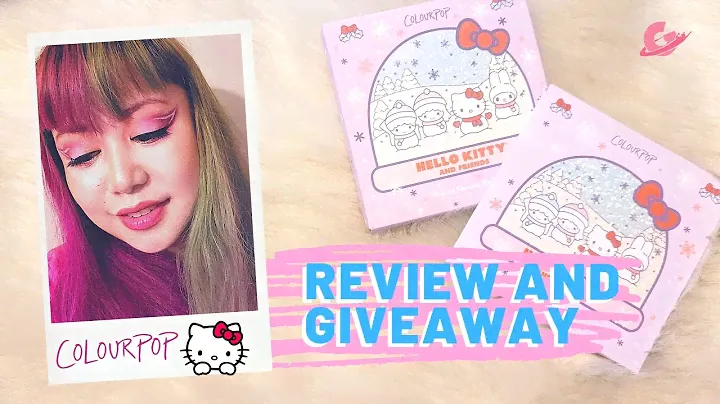 Makeup Review and Giveaway: ColourPop x Hello Kitty Eyeshadow Palette
