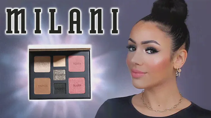 MILANI ALL INCLUSIVE EYE, CHEEK & FACE PALETTE SMOKEY TESTEN !!
