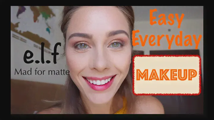 ELF "Mad For Matte" Palette - Easy everyday look