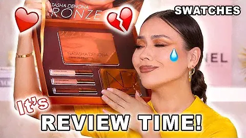 WORTH IT?? NATASHA DENONA BRONZE PALETTE COLLECTION REVIEW | Maryam Maquillage