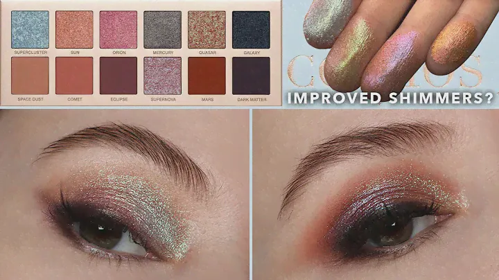 Anastasia Beverly Hills  Cosmos Eyeshadow palette | Swatches + 2 looks
