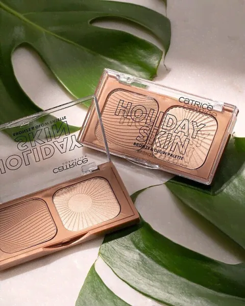 Konturpalette - Catrice Bronze & Glow Palette Holiday Skin 5.5 g-2