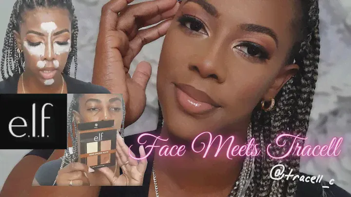 Trying the Reverse Contour trend with Elf cosmetics Cream Contour Palette | Face Meets Tracell