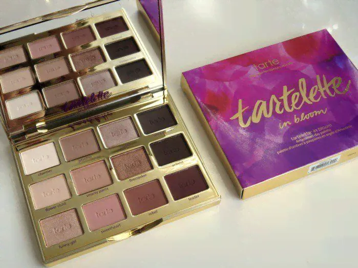 Tarte Tartelette In Bloom Amazonian Clay Eye shadow Palette New In Box Authentic