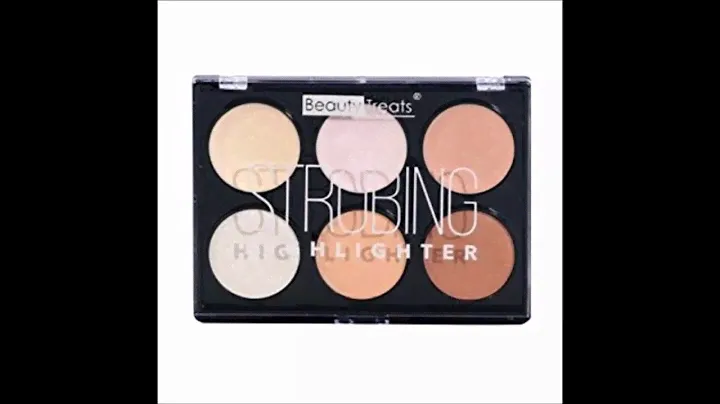 Beauty Treats Strobing Highlighter Palette Light Colors