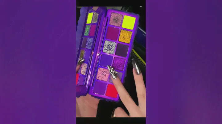 SUGAROCK ExLegend Supreme Eyeshadow Palette, COLOR TEST😍