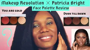 YOU ARE GOLD vs. DUSK TILL DAWN|PATRICIA BRIGHT FACE PALETTE
