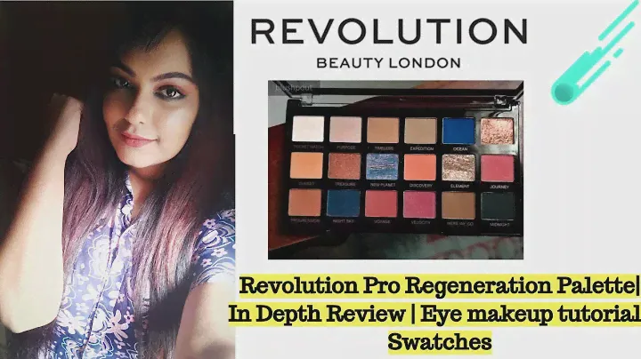 Revolution Pro Regeneration Palette Review| Huda Beauty Dupe??  | Makeup Revolution | Swatches