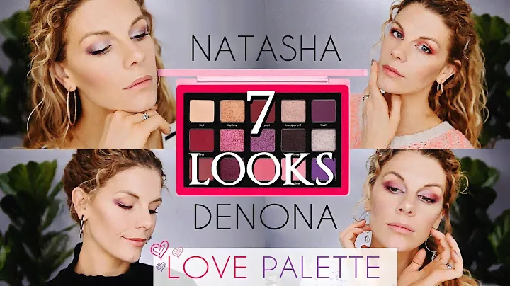 7 Looks | Natasha Denona Love Palette